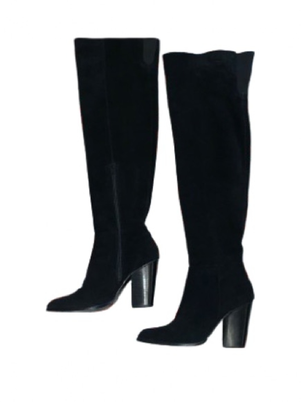 ๐ข ALDO Black Suede Thigh-High Boots โ Y2K Street Style โจ